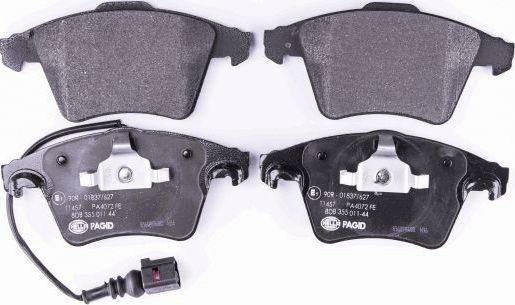 Тормозные колодки Hella. Артикул 8DB 355 011-441