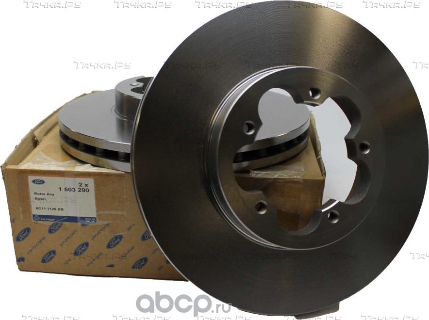 Тормозной диск Ford передний для Ford Transit Torneo VII 2006-2014. Артикул 1503290