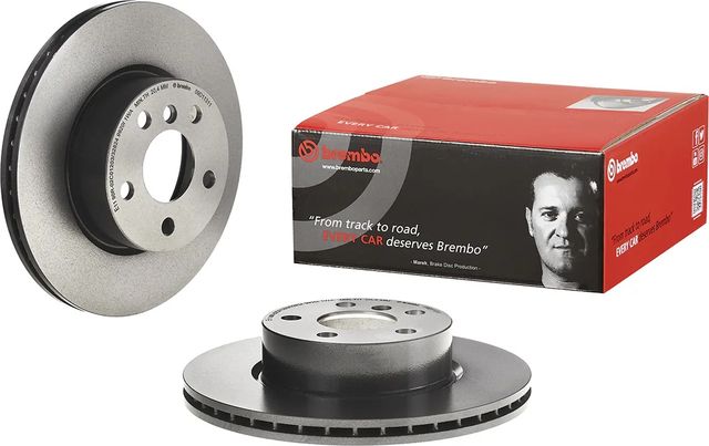 Тормозной диск Brembo PRIME LINE - UV Coated передний для BMW 3 VII (G2x) 2019-2026. Артикул 09.D113.11