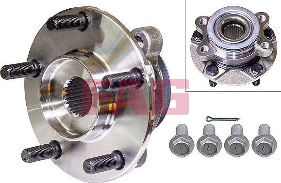 Ступица колеса с интегрированным подшипником Fag. Артикул 713 6139 10