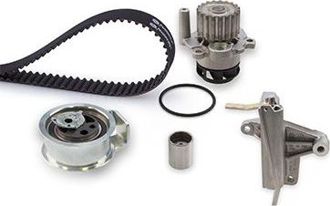Помпа (водяной насос) с комплектом ремня ГРМ Gates PowerGrip™ для Audi A2 2001-2005. Артикул KP25601XS-1
