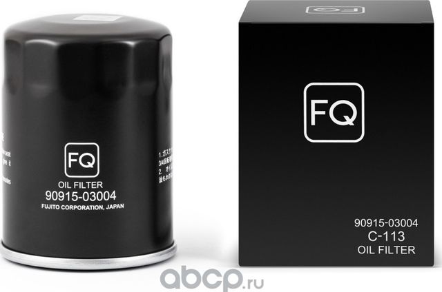 ФИЛЬТР МАСЛЯНЫЙ C-113 90915-03004 (FQ). Артикул C113