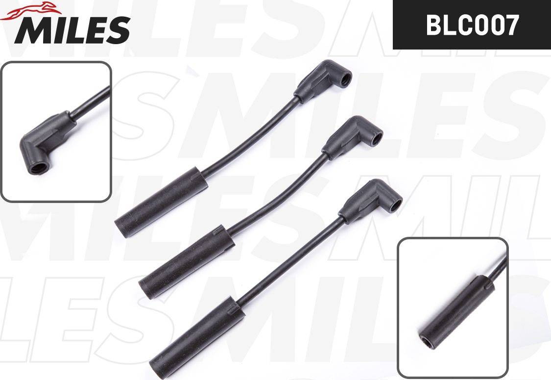 Высоковольтные провода (провода зажигания) (комплект) Miles. Артикул BLC0007