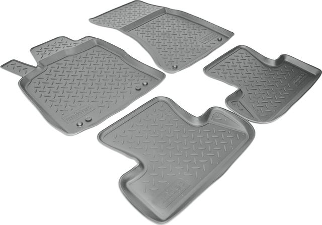 Коврики Норпласт для салона Audi Q5 I 2008-2017 СЕРЫЕ. Артикул NPL-Po-05-04-G