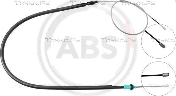 Трос ручника (тросик ручного тормоза) ABS. Артикул K13076