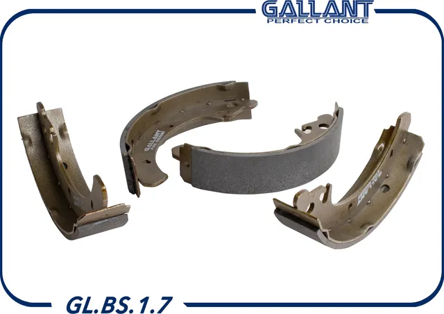 Колодка тормозная задняя (Gallant) Gallant. Артикул GL.BS.1.7