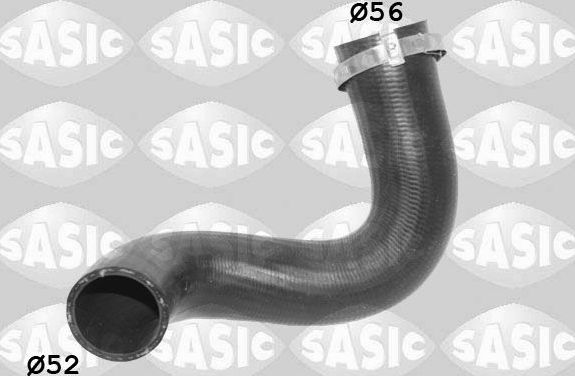 Патрубок интеркулера Sasic для Citroen C5 I 2004-2008. Артикул 3330065
