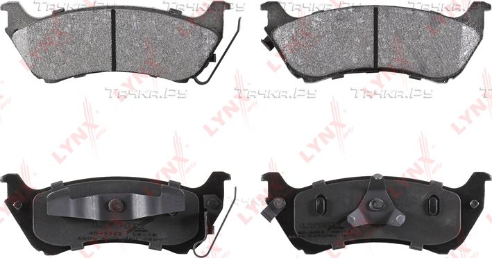 Тормозные колодки LYNXauto. Артикул BD-5363