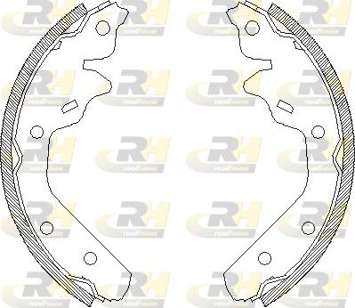 Тормозные колодки RoadHouse. Артикул 4031.00