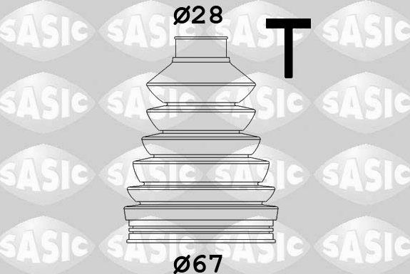 Пыльник ШРУСа внутренний Sasic для Audi A5 I (8T) 2007-2017. Артикул 1906023