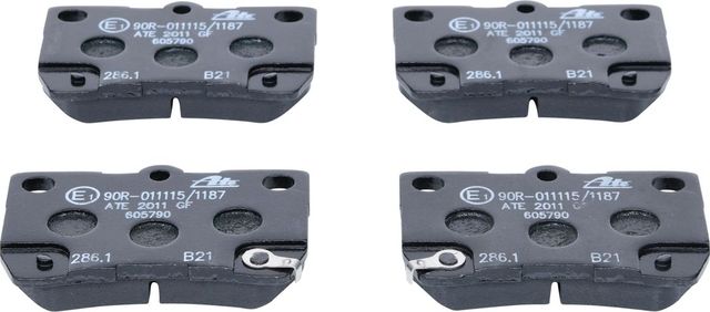 Тормозные колодки ATE задние для Lexus IS II 2005-2015. Артикул 13.0460-5790.2