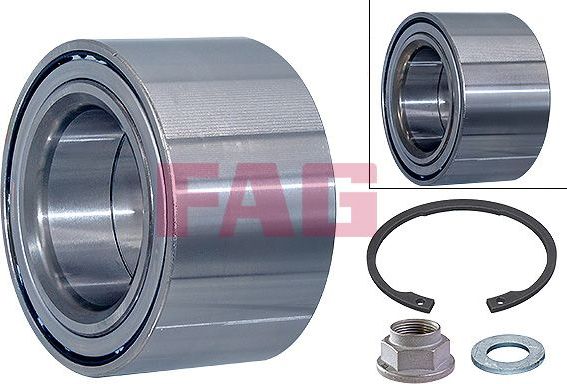 Ступичный подшипник (комплект) Fag передний для Nissan Interstar 2002-2026. Артикул 713 6308 00