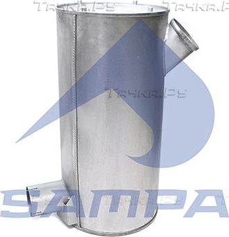 Глушитель (задняя часть) Sampa для IVECO EuroStar 1993-2002. Артикул 060.416