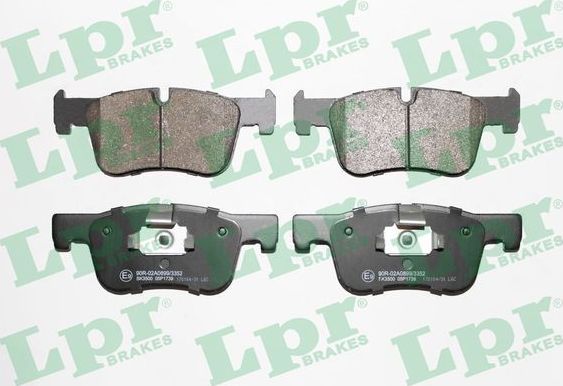 Тормозные колодки LPR. Артикул 05P1739