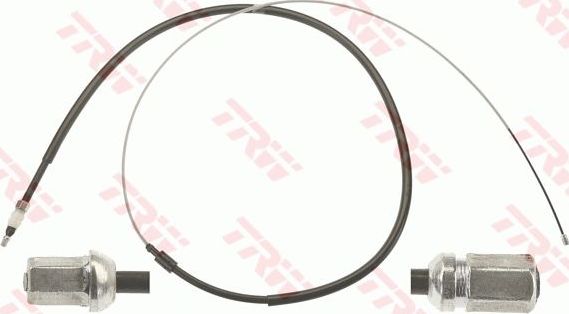 Трос ручника (тросик ручного тормоза) TRW. Артикул GCH667
