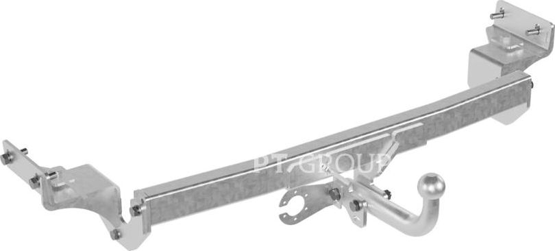 Фаркоп PT Group оцинкованный для Kia Rio III седан 2011-2017. Артикул HSO-10-991528.00