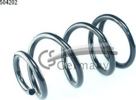 Пружина подвески CS-Germany. Артикул 14.504.202