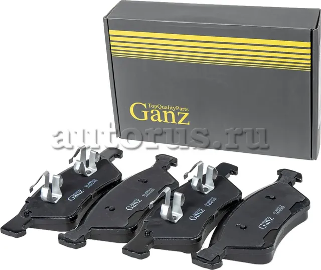 Колодки передние MERCEDES BENZ  ML/GL/R С 2005 GANZ GIJ09312 Ganz. Артикул GIJ09312