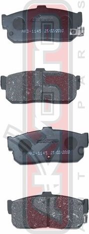 Тормозные колодки Akyoto Packing AKYOTO. Артикул AKD-1312