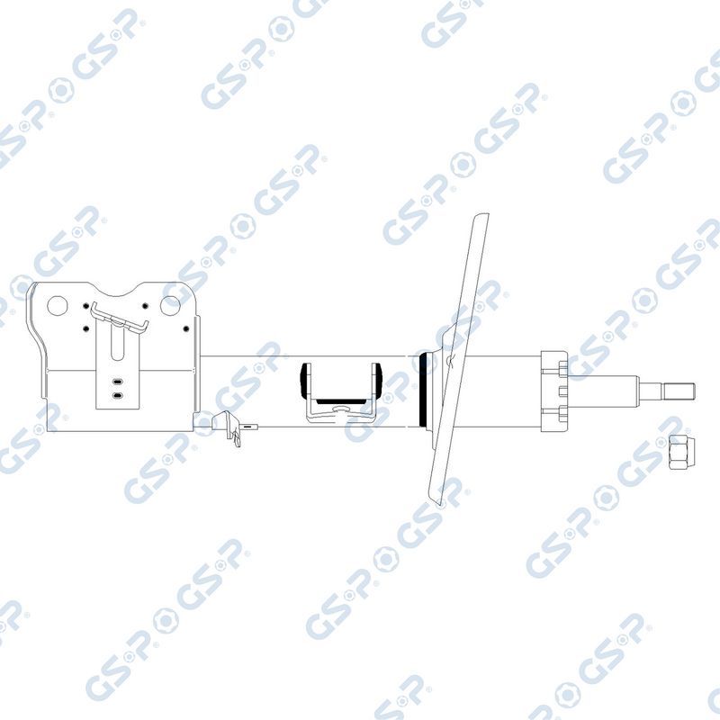 Амортизатор GSP. Артикул 32000413