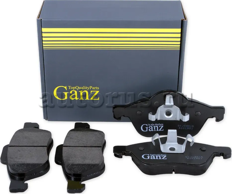 Колодки торм.пер. (Ganz). Артикул GIJ09016