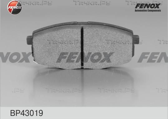 Тормозные колодки Fenox передние для Kia Ceed II 2012-2018. Артикул BP43019