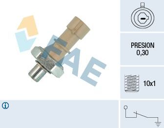 Датчик давления масла FAE. Артикул 12437