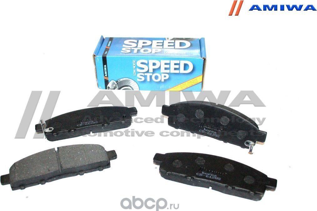 Колодки тормозные передние (Amiwa). Артикул CD6128S