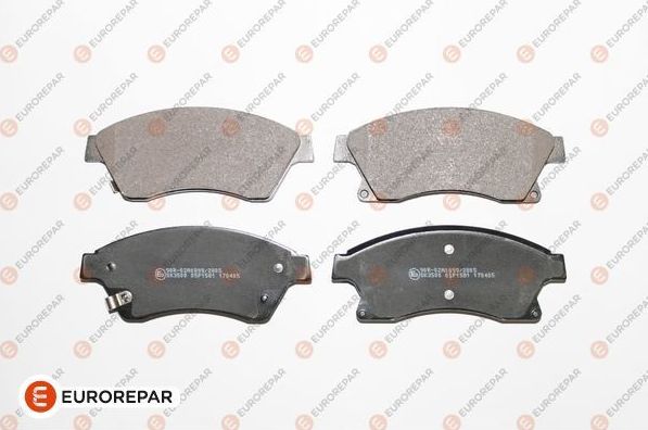Тормозные колодки Eurorepar передние для Chevrolet Aveo II 2011-2015. Артикул 1617287480