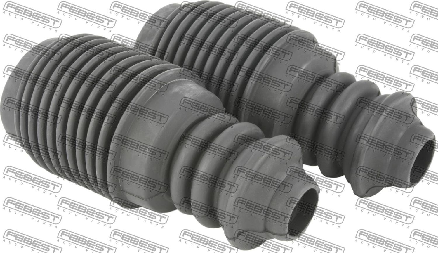 Комплект отбойников и пыльников амортизаторов (стоек) Febest. Артикул RNSHB-LAGIIF-KIT