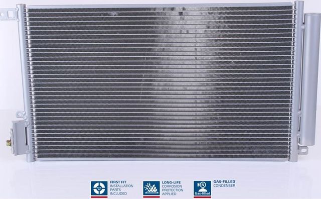 Радиатор кондиционера (конденсатор) Nissens (алюминий) для Opel Combo D 2012-2017. Артикул 940095