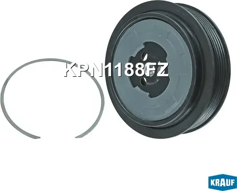 Шкив компрессора кондиционера в сборе (Krauf). Артикул KPN1188FZ