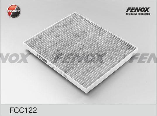 Салонный фильтр Fenox. Артикул FCC122