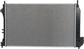 Радиатор охлаждения двигателя Zentparts для Saab 9-3 II 2002-2015. Артикул Z20317