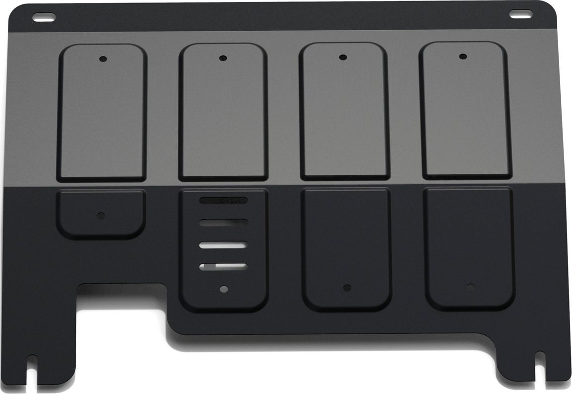 Защита АвтоБРОНЯ для картера и КПП Opel Combo C рестайлинг 2003-2011. Артикул 111.04202.1