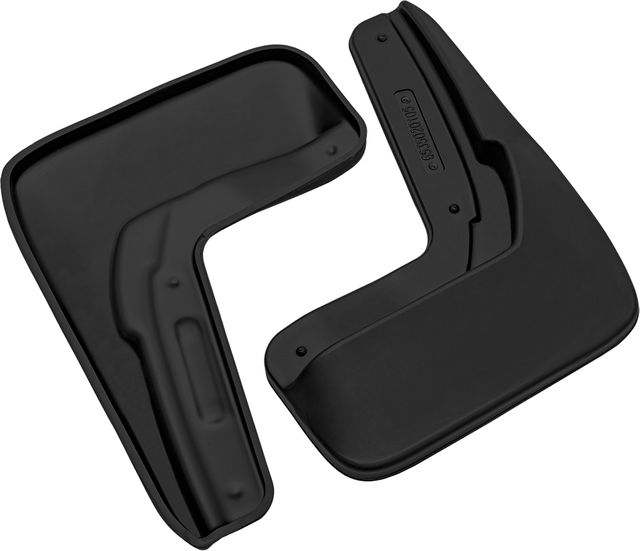 Брызговики Rezkon полиуретанновые задняя пара для Volkswagen Polo V рестайлинг седан 2015-2026 NEW. Артикул 6535020105