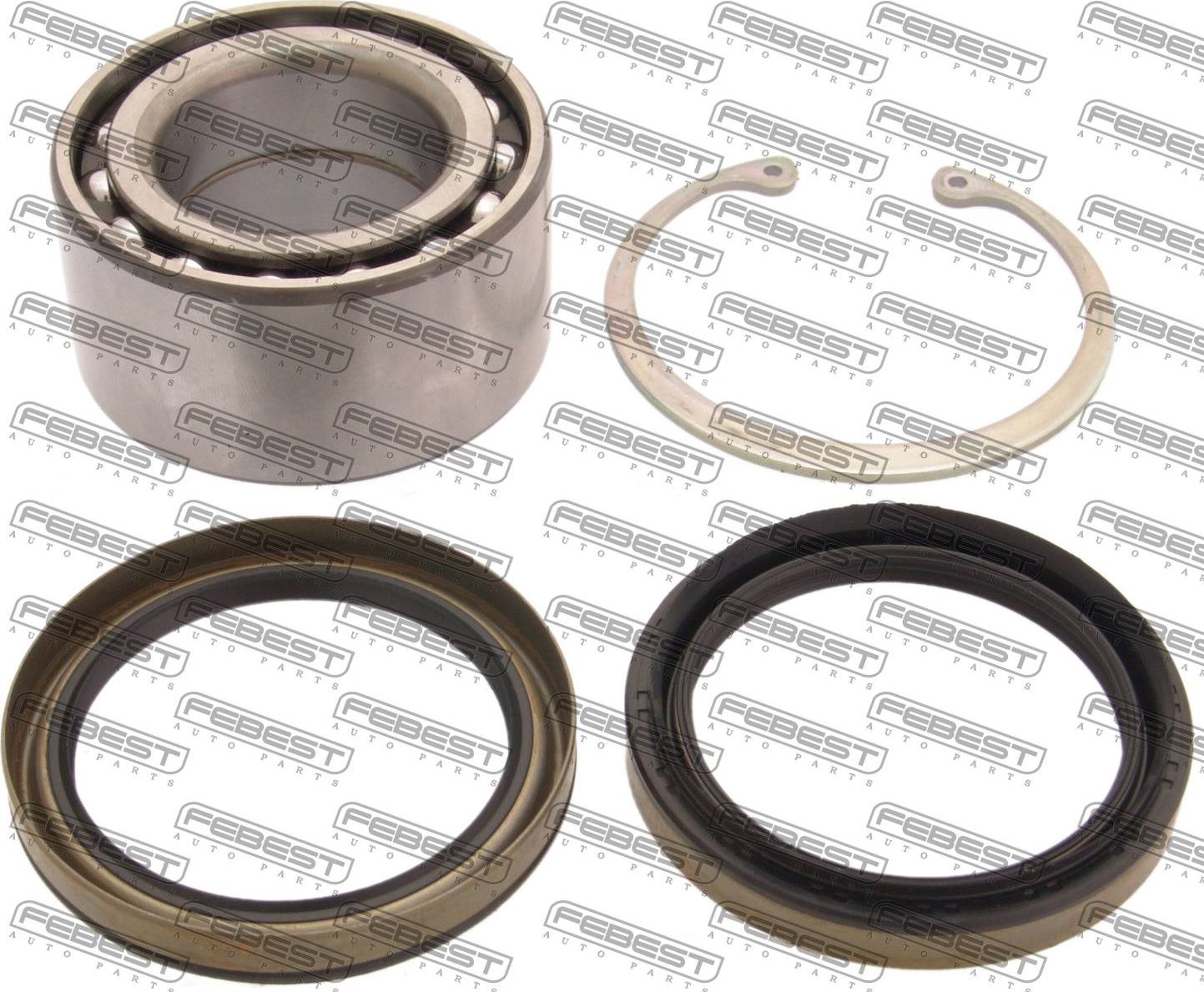 Ступичный подшипник (комплект) Febest. Артикул DAC35620031-KIT