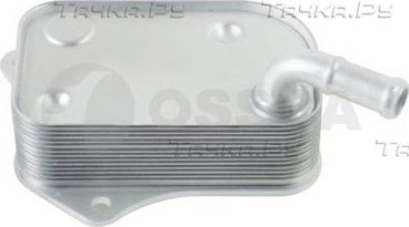Радиатор масляный (маслоохладитель) для двигателя OSSCA для Audi A4 II (B6) 2000-2004. Артикул 12329