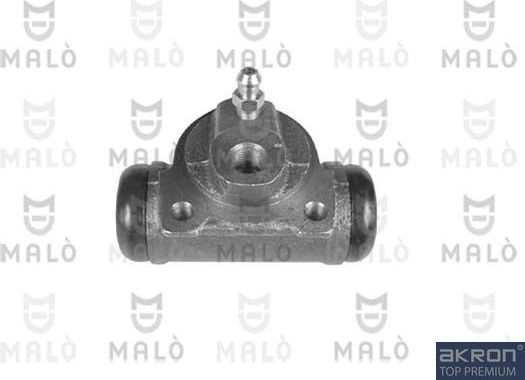 Тормозной цилиндр Malò (Чугун) задний правый/левый для Fiat Tipo 160 1988-1995. Артикул 89535