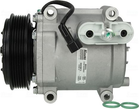 Компрессор кондиционера Nissens ** FIRST FIT ** для Mazda 2 II (DE) 2008-2015. Артикул 89551