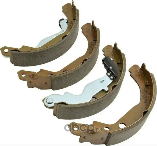 Колодки тормозные барабанные, комплект (Nakayama). Артикул HS7407NY