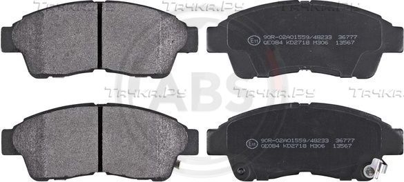 Тормозные колодки ABS передние для Toyota RAV4 I (XA10) 1994-2000. Артикул 36777