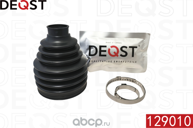 Комплект пыльника ШРУС NISSAN QASHQAI J10F 2006 (Deqst). Артикул 129010