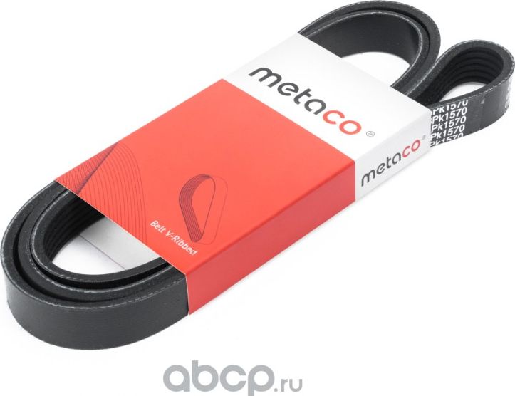 Ремень поликлиновой (Metaco). Артикул 6PK1570