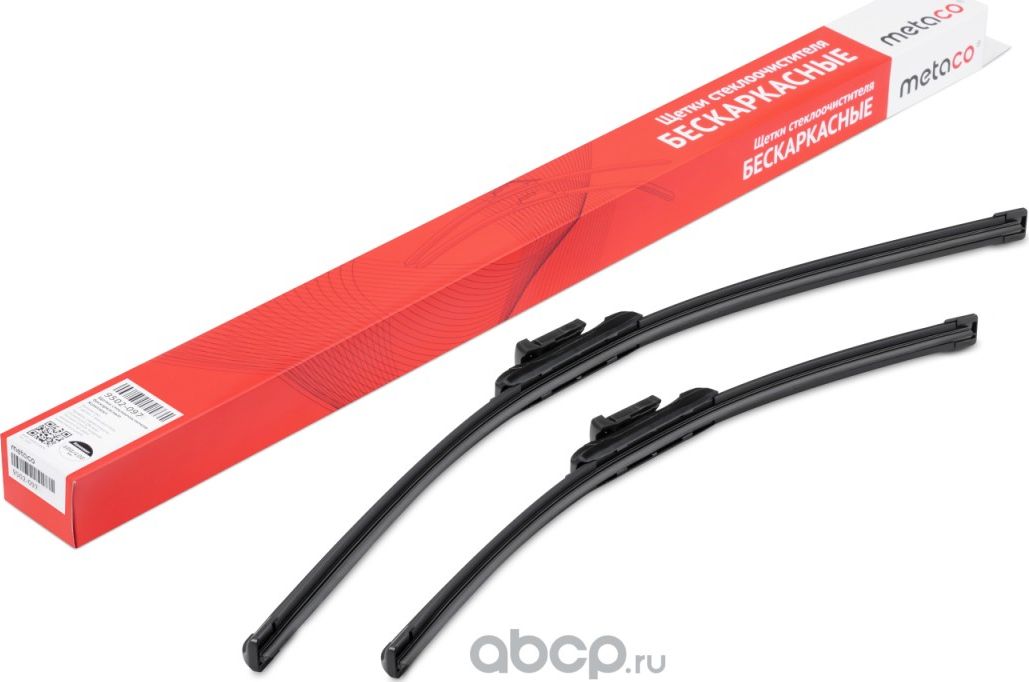 Щетки стеклоочистителя (к-кт) (Metaco). Артикул 9502097