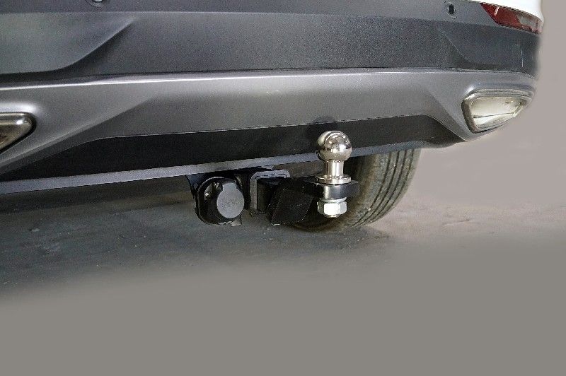 Фаркоп ТСС оцинкованный под американский квадрат для Changan CS75 Plus 2WD 1.5T 2023-2026. Артикул TCU00369N