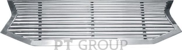 Защитная решетка радиатора PT Group (НПС) d12 для УАЗ Патриот I рестайлинг 2014-2026. Артикул 05021001