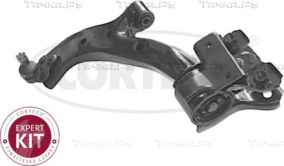 Поперечный рычаг передней подвески Corteco левый нижний для Honda CR-V III 2006-2012. Артикул 49397730