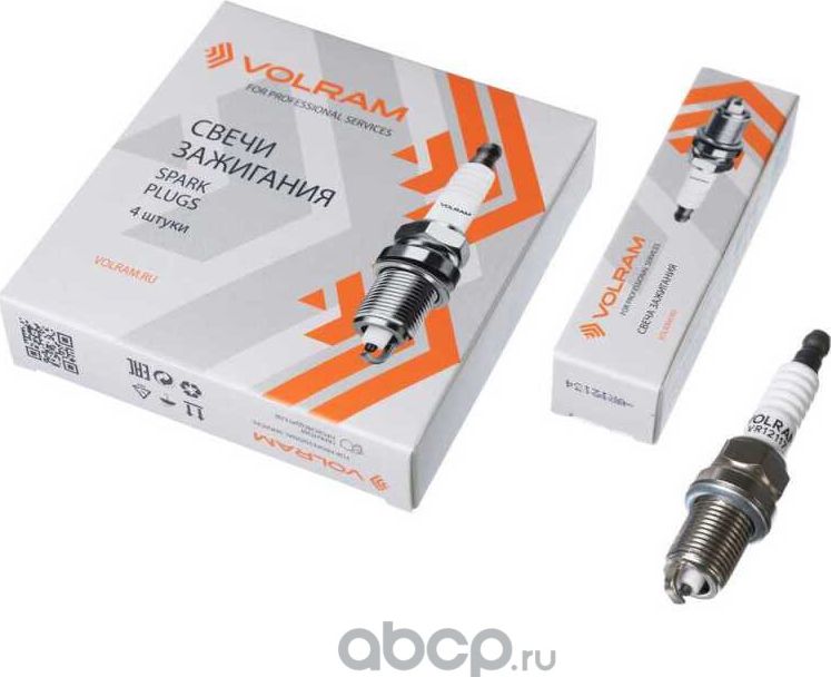 СВЕЧА ЗАЖИГАНИЯ DAEWOO NEXIA 1.5 95- MITSUBISHI LANCER 1.6 03-13 NISSAN SUBAR (Volram). Артикул VR12117