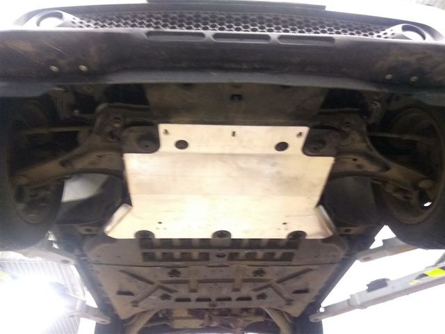 Защита алюминиевая АВС-Дизайн для передний части днища Smart Forfour 2014-2026. Артикул 37.04ABC